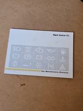 Opel Astra Manuale Vissuto Istruzioni Uso Manutenzione Italia 1993