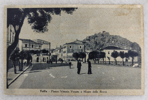 Cartolina roma tolfa - tolfa, animata