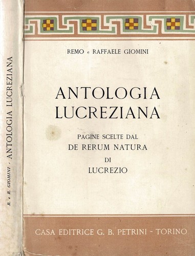 Antologia lucreziana pagine - lucreziana.,
