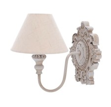 Applique shabby in legno con