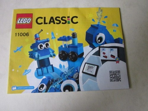 Lego istruzioni classic - istruzioni, 11006
