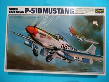  P-51D MUSTANG HASEGAWA 1:32 S12 scatola di montaggio