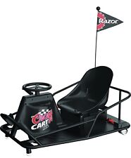 crazy cart xl black go kart elettrico electric ride drift drifting rides razor