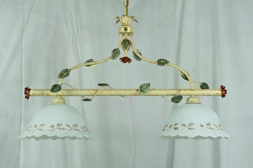Lampadario con luci ferro - in,