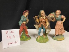 Statuina  presepe vintage in pasta  11 cm