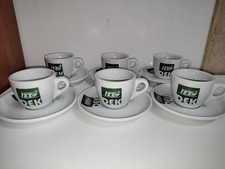 Izzo Dek set 6 tazze da cappuccino nuove con scatola