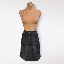 Gonna denim lavaggio scuro