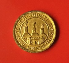 MEDAGLIA RICORDO DI SAN MARINO SUL MODELLO DEI 5 CENTESIMI [L722]
