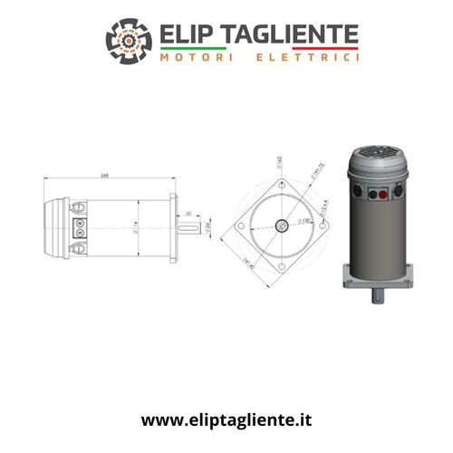 Motore elettrico 24v 1000w - dc,