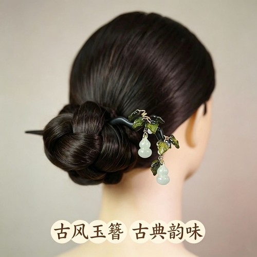 Fortune spilla capelli legno - spilla,