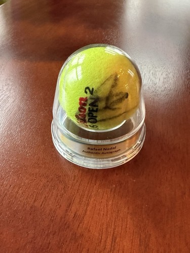 Palla tennis firmata - palla, rafael