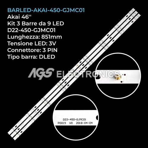 Kit barre strip led - kit, tv