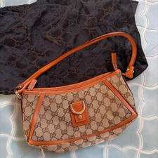 Borsa a tracolla Gucci GG tela