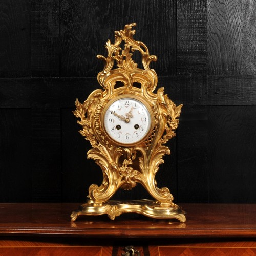 Antico orologio rococò