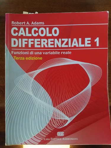 Calcolo differenziale 2 - calcolo,