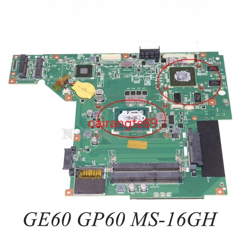 16gh1 per scheda - motore, msi