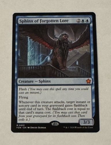 Mtg sfinge della lore - sfinge,