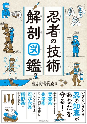 Ninja techniques illustrated - ninja,