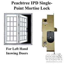Peachtree Serratura Mortise per Porta Francese Sinistro Inswing Mortise Lock