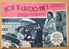 FILM INTROVABILI, CINERACCONTI N. 9  GUSTAV UCICK: NON TI LASCIO PIU' - ED. 1943
