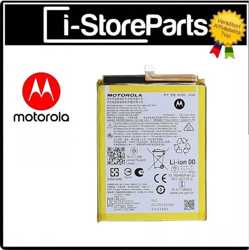 Batteria nd40 per motorola - batteria,