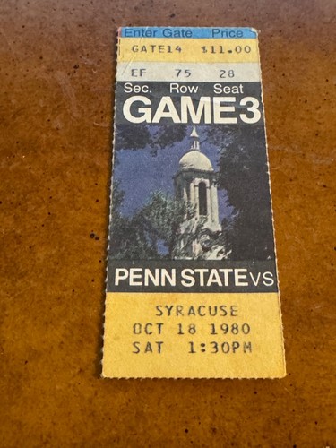 1980 penn state syracuse - 1980,