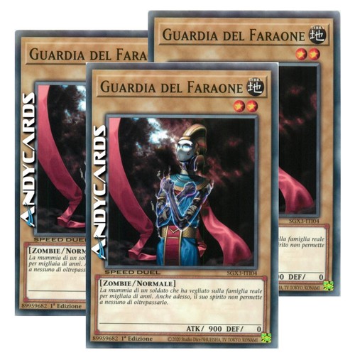 Guardia del faraone speed - 3x,