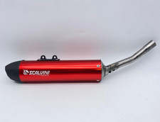 SCALVINI MARMITTA TERMINALE SCARICO FANTIC XE 125 2021-2025 RED