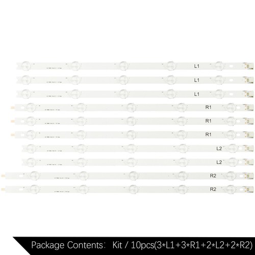 10pz strisce led per - strisce, panasonic