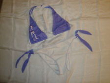 COBEY by CALZEDONIA BIKINI COSTUME MARE TRIANGOLO E LACCETTI II S bianco e lilla