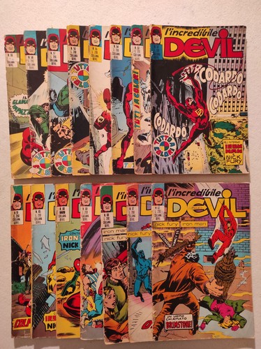 Lotto albi devil - 15, n.