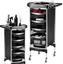 Altéax Carrello Parrucchiere Professionale con 6 Livelli e 5 Cassetti Estraibili