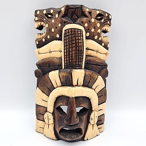 Maschera legno intagliata - maschera, in
