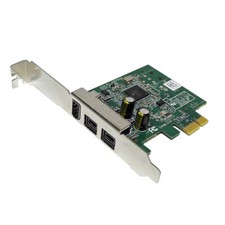 Scheda Firewire DELL DPWC200 91WRC PCI-Express x1 2x 1394B 1x 1394A 00HTTT