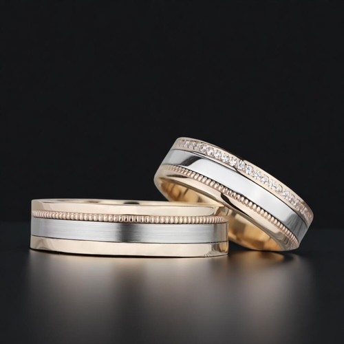 Fede nuziale coppia oro - coppia,