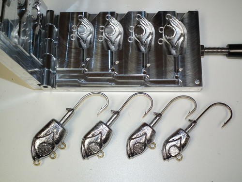 Saltwater guppy jig - jig, stampo