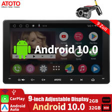 ATOTO A6PF 9" 2DIN Android Autoradio NAVI GPS Radio Android Auto+DVR Videocamera