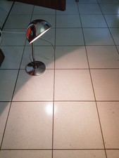 Lampada Ministero In Ferro Design da tavolo Vintage Anni 60 Tonda pieghevole