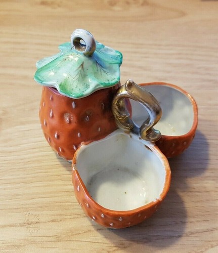 Antico mostardiera ceramica - antico, in
