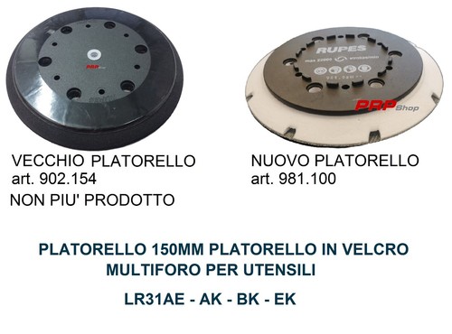 Platorello rupes 150mm a - 150mm,