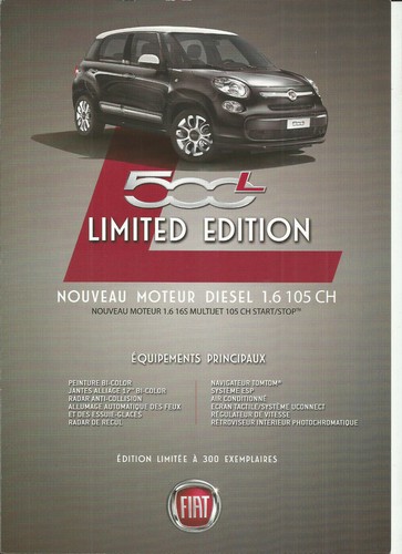 Fiat 500 limited edition - fiat, l