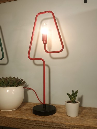 Lampada tavolo alluminio - da, in
