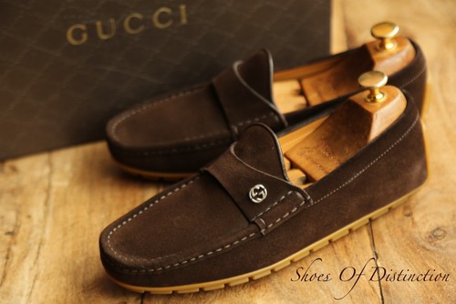 Mocassini gucci marrone - mocassini,