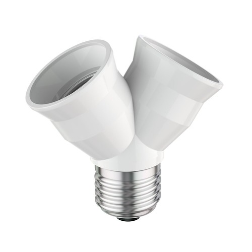 Adattatore doppio e27 - adattatore,