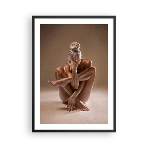 Poster 50x70cm nudo - nudo, donna