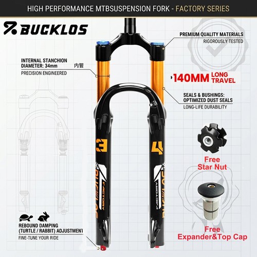Forcella ammortizzata bucklos - forcella,