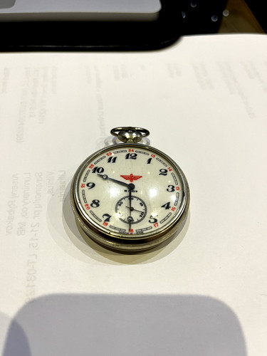 Orologio tasca ferroviario - da,