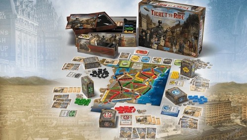 Ticket ride legacy legends - ticket,
