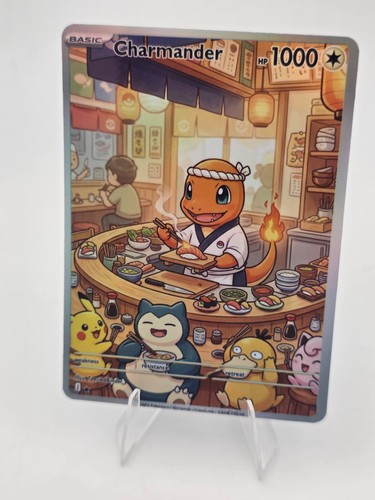 Carta holo fan art charmander - holo,