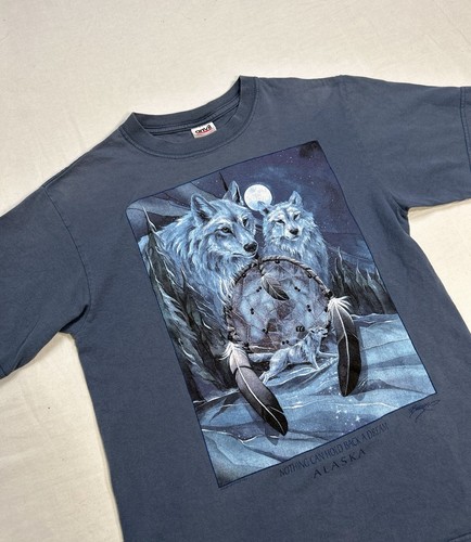 Shirt vintage alaska anni 90 - vintage,